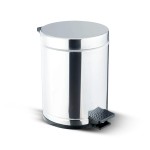 Lixeira Inox com Pedal 4,5 Litros - Viel