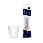 COPO PLASTICO PS BRANCO 80 ML C/100 CRISTALCOPO