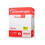 COPO PLASTICO PP BRANCO 180 ML CX C/2500 CRISTALCOPO