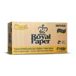 Papel Interfolha Royal Paper Gold Folha Dupla 100% Celulose 30g - Caixa com 2000 Folhas