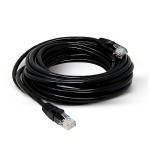 Cabo de Rede RJ45 Cat6 Preto - 5 metros