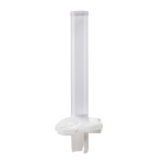 Dispensador para Copos 1 Tubo Café Branco