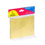 Bloco Autoadesivo 502 Amarelo 38x50 4x100 Folhas - TN Office