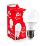 Lâmpada LED 15W 6500K Branca - Kian