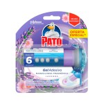 Pato Gel Adesivo Sanitário Lavanda 38g – Aparelho + Refil com 6 Unidades