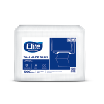 Papel Toalha Interfolha Elite Classic 100% Celulose - 2 Dobras - Caixa com 1.000 Folhas