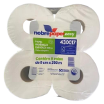 PAPEL HIGIENICO ROLAO NOBRE EASY 100%  8X250M