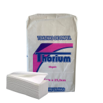 Papel toalha interfolha 100% celulose 22,5 x 21 thorium