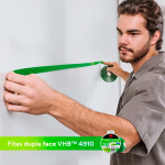 Fita dupla face vhb  9,5 x 20m verde